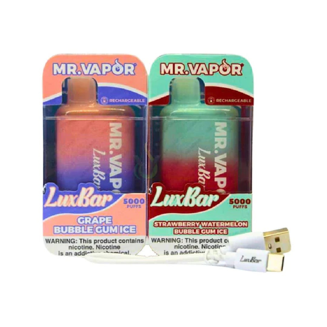 MR VAPOR LUXBAR GUM BALL FUN PACK VAPE DISPOSABLE Universal Wholesale MR VAPOR LUXBAR GUM BALL FUN PACK VAPE DISPOSABLE Universal Wholesale
