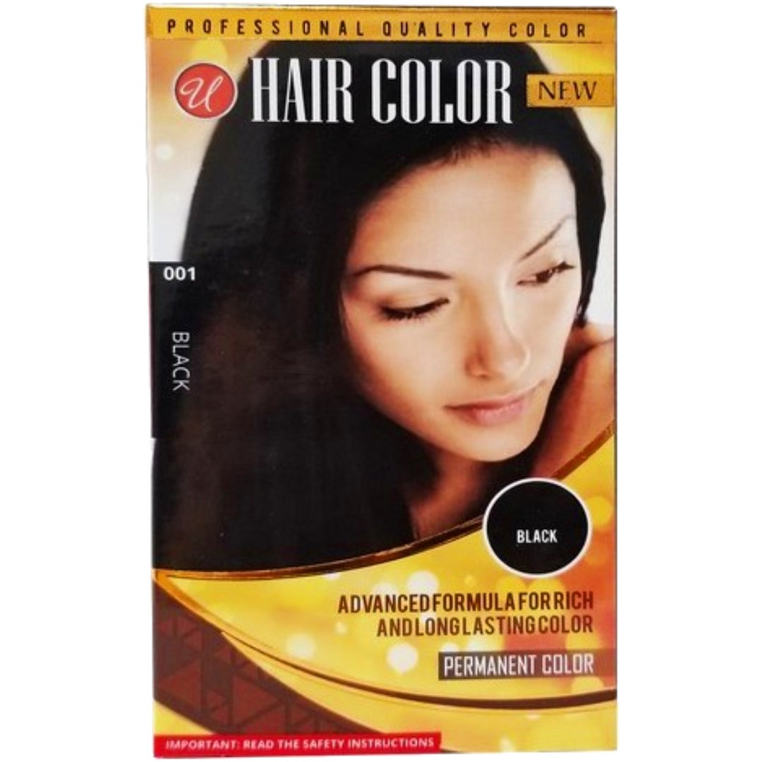 U #72003 BLACK HAIR COLOR – Universal Wholesale
