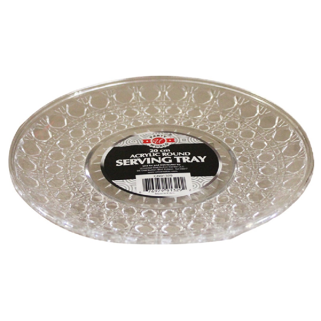 U #CN91329 ACRYLIC TRAY, ASRT DESIGN – Universal Wholesale