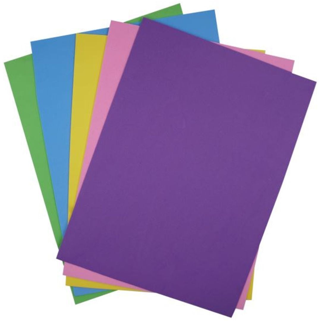 Paper Part Ep AC #EP-007 FOAM PAPER, PASTEL COLORS – Universal Wholesale