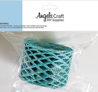 Morex Ribbon Raffia Blue AC #RAF-004 RAFFIA RIBBON BLUE – Universal Wholesale